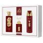 Coffret cadeau 3 pièces Lattafa Pride Ansaam Gold : Eau de Parfum 100 ml + 20 ml + Déodorant 200 ml · Smarty Paris Beauté